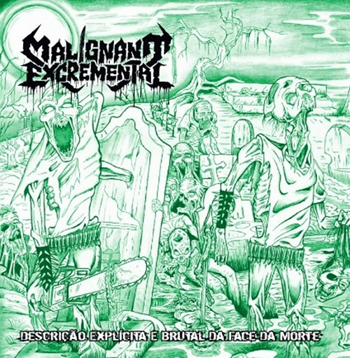 Malignant Excremental Full Album cover art